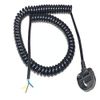 PUR CURLY SPIRAL ELECTRICAL MAINS CABLE & PLUG MULTI USE UP TO 4 METER LONG 13A