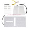 Driver Bottom Seat Foam Cushion & Heater Element Pad For 2003-07 Chevy Silverado
