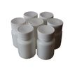 50PCS White Empty Solid Plastic Bottle Case Holder Container Vials Box with Screw Cap for Powder Sample Storage(15ml)