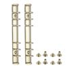 PATIKIL A6 6-Hole Ring Binder Mechanisms, 2 Set Binder Spines Replacement for Binder Planners