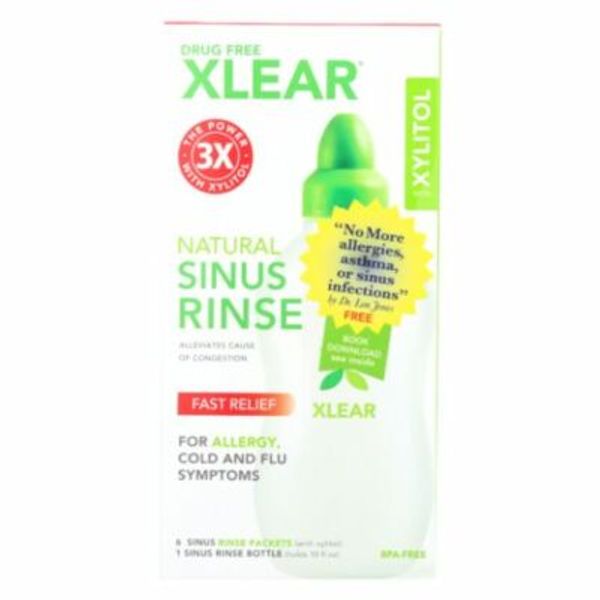 Natural Sinus Rinse  50 Packets By Xlear Inc