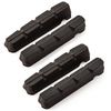 Clarks Cycle Systems Road Elite Replacement Rim Brake Pad Inserts, Standard Compound, 52mm, Two Pairs