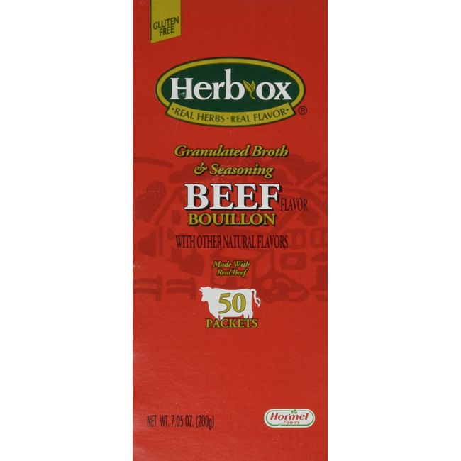 Hormel Herb Ox Beef Bouillon 50 Packets EveryMarket