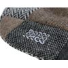 Patrick Francis Ireland Multi Tweed Flat Cap (S-XL) (X Large) Brown