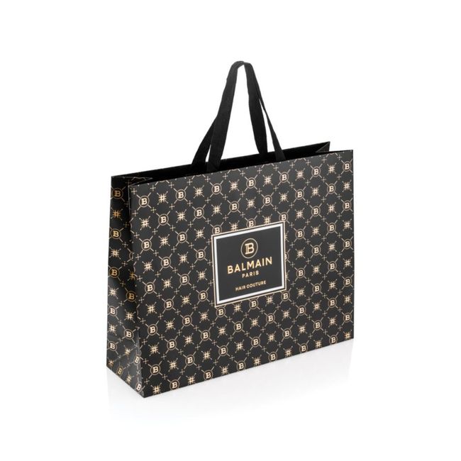 Balmain Hair Couture Limited Edition Paper Gift Bag FW22 Large (50x15x40cm)