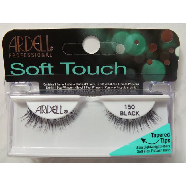 (LOT OF 10) Ardell Professional - Soft Touch Lashes 150 Black