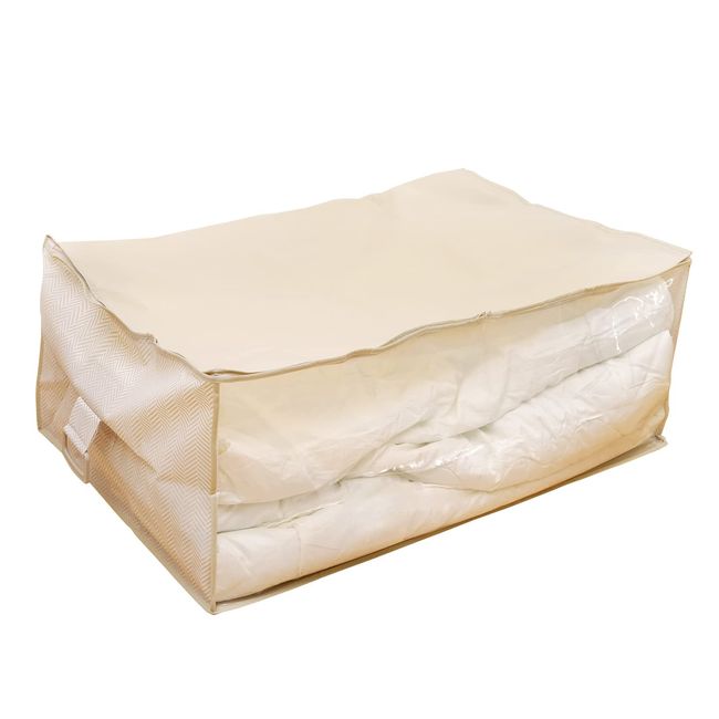 LEC Balsan H00323 Storage Bag (for Futon) / Dust Mite Repellent, Insect Repellent, Mildew Resistant, Antibacterial Treatment, Width 39.4 x Depth 25.6 x Height 15.7 inches (100 x 65 x 40 cm)