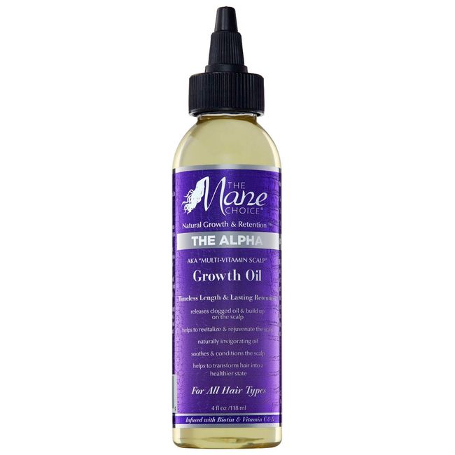 The Mane Choice Multi-Vitamin Scalp Nourishing Hair Growth Oil, 4 Fl Oz