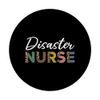 Disaster Nurse Leopard Pattern Emergency Preparedness PopSockets Swappable PopGrip