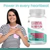 ESSENTIAL BLOOD FLOW- Blood Support- 5 Bottles- 300 Capsules