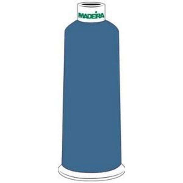 Madeira Rayon Embroidery Thread 5500yd Cone BLUE Color: 1175