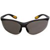 DeWalt Reinforcer Smoke Ploycarbon Safety Glasses - Black/Smoke, One Size