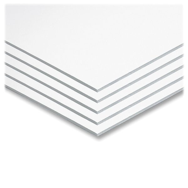 UCreate Foam Board, White, 22" x 28", 5 Sheets