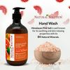 Natural Solution Himalayan Pink Salt Liquid Hand Soap,Moisturizing & Refreshing,Blood Orange - 14 oz