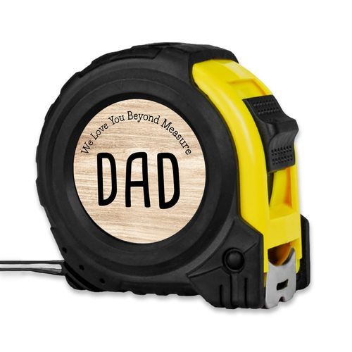 Fathers Day Tools Gifts Best Dad Ever Gifts for Father Stepfather Grandpa Dad Tape Measure Woodworker Carpenter Gift for Daddy Happy Fathers Day Measuring Tape