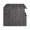 Modway Render 1-Drawer Wall-Mount Modern Wood Nightstand in Charcoal