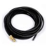 Gas Hose, Braided Rubber, 25 Ft (7.6m)