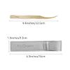 Ms.Queen Lash Extension Tweezers-Dolphin Shape Tip Isolation Tweezers for Classic Volume Eyelash Extensions