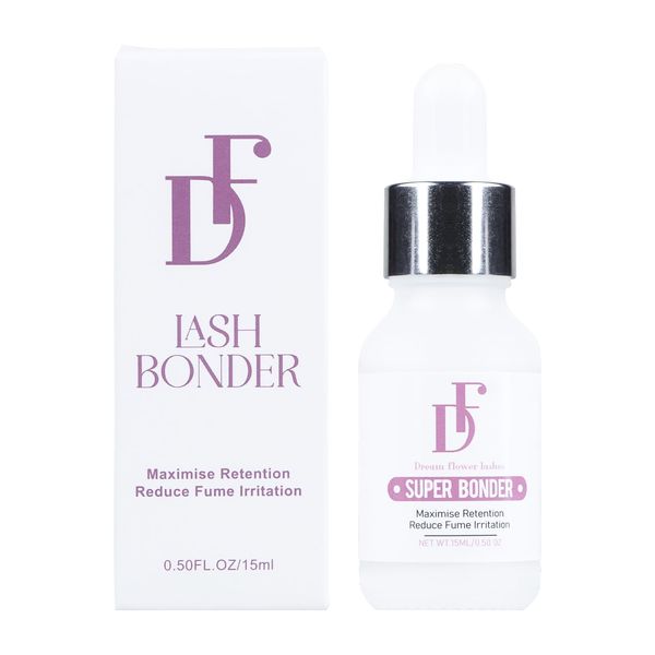 DF touchjoy Lash Primer for Eyelash Extensions, Longer Retention Clean Oil & Dust of Lashes, Lash Extension Primer Reduce Eye Irritation Professional Eyelash Supplies 15ml