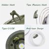 33ft Portable Camping String Lights Retractable Camping Lamp,USB Rechargeable US