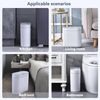 Waterproof Kitchen Trash Can 2.5 Gallon Motion Sensor Trash Can Slim Garbage Bin