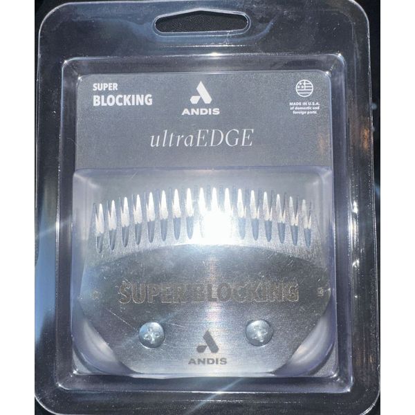 Andis ~ Ultra Edge ~ Super Blocking Clipper Blade #64340 ~ NEW ~ FAST SHIP