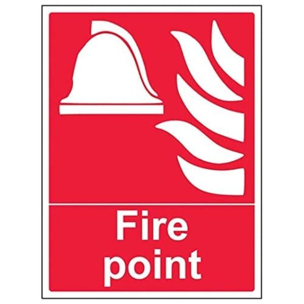 V Safety Eco Friendly Fire Equipment - Fire Point - 150 X 200mm