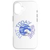 Not Today Bogie Funny Disc Golf Affirmations DiscTzu Case for iPhone 16