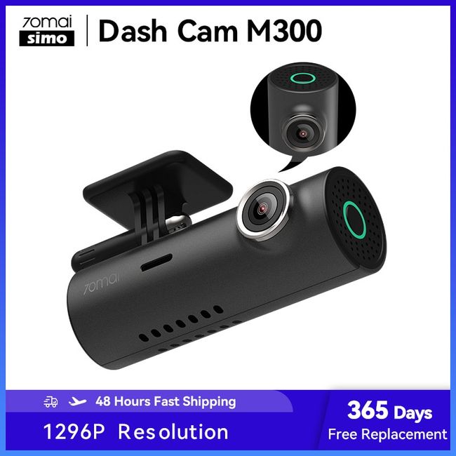 70mai M300 Dash Camera Recorder Gray 24H Parking Mode WIFI & App