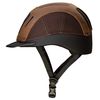 Troxel Brown Leather Sierra Riding Helmet Brown S