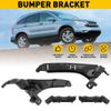 4x Front For CR-V 2007-2011 CRV Headlight Bracket Bumper Beam Mount Support NEW