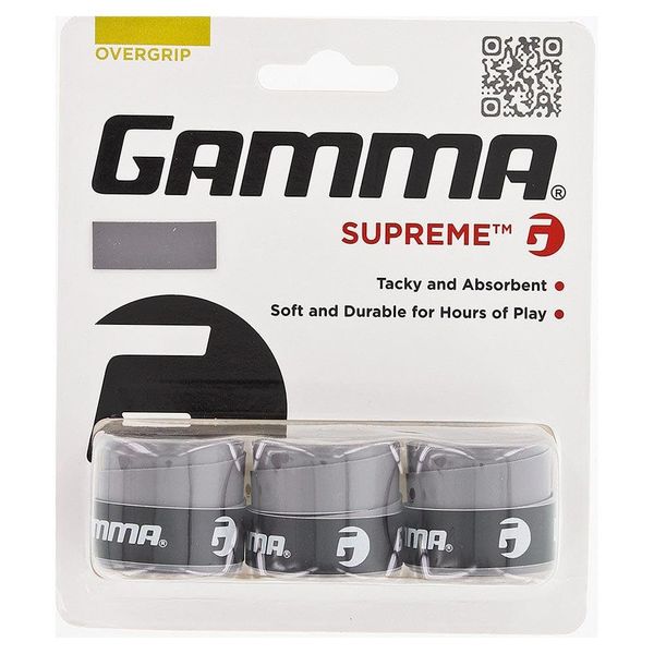 Gamma Supreme Overgrip, Gray
