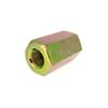 Iron/Chromate (Tan Plated) High Nut (Fine) M12 x 30 (2 Pack)