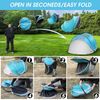 VILLEY 2 Person Pop Up Tent Camping Tent Waterproof Automatic Setup Instant