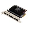 6 Port 2.5 Gigabit PCI-e x4 Ethernet Network Card