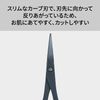 KAI KQ1837 Mayu Scissors (with Resin Ring) Titanium Black Eyebrow