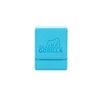 THE GORILLA CASE Deck Case, PU Leather, Trading Card Case, Vertical Insert, Turquoise Blue