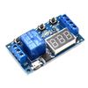 5pcs 6-30V Relay Module Switch Trigger Time Delay Circuit Timer Cycle Adjustable