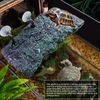Turtle Platform, Floating Turtle Pier Rectangular Terrapin Dock PU Foam Aquarium Float Decoration Bask Terrace Climb Brazilian Tortoise (Small-20cm)
