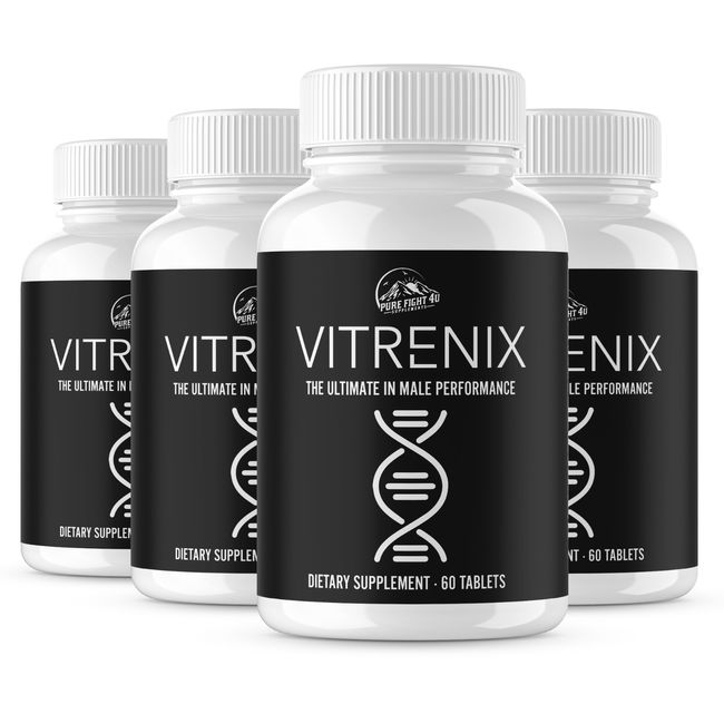 Vitrenix - The Ultimate in Male Performance 4 Bottles 240 Tablets