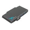 IMMEDIA IMD-SGO352 Docking USB3.0 Hub&HDMI&LAN for SurfaceGo Gun Metallic