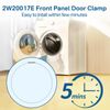 Washer Front Panel Door Boot Spring Clamp Assembly for LG Electronics 2W20017E Washing Machine Boot Steal Retaining Ring