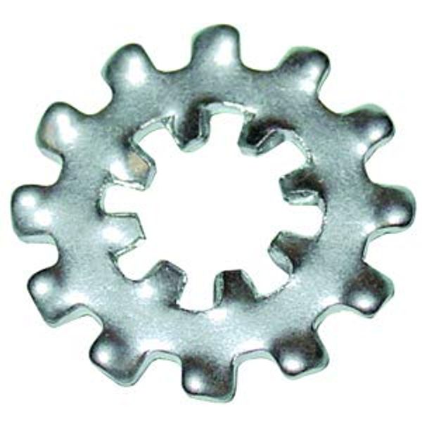 #10 External Tooth Lock Washer ZINC-Plated- 100PK