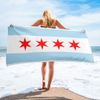 Chicago Flag Towel