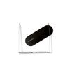 ThinOptics Brooklyn Reading Glasses 2.00 Rectangular Black Frames With Milano Magnetic Case - Thin Lightweight Compact Readers 2.00 Strength