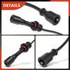 A-Premium 2PCS Spark Plug Wires Compatible with Mazda Protege 1999 2000 2001, 1.6L