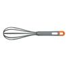 Joe Wicks Food Prep Utensils - Elevated Whisk - Orange and Grey