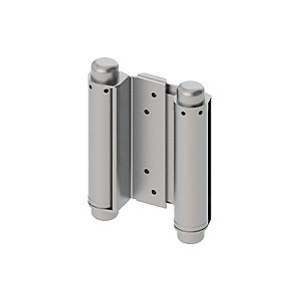 1303 5" Full Surface Double Acting Spring Hinge, Satin Chrome Finish