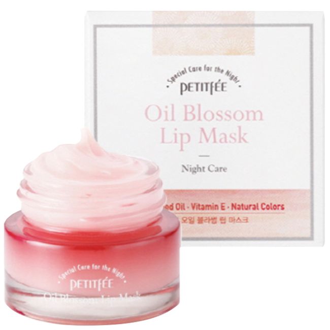 Petitfee Camellia Oil Blossom Lip Mask Pack 15g