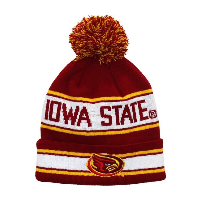 Iowa State Cyclones Beanie - ISU Knitted Pom Beanie